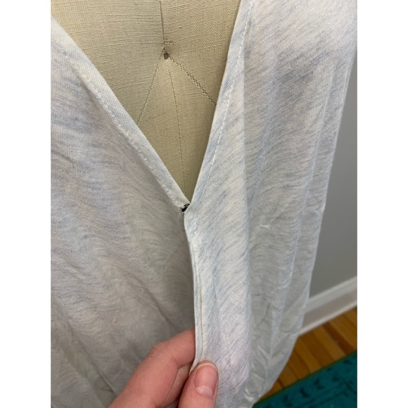 Derek Lam 10 Crosby Drape Front Top Oatmeal - Picture 7 of 12